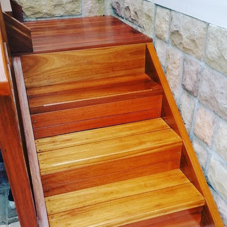 Balau Staircase — Melkbosstrand in Melkbosstrand, Western Cape by Deckspertz